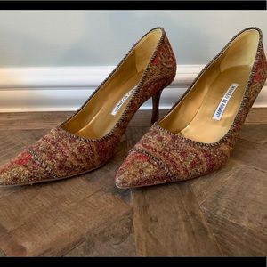 Beautiful Fabric Manolo Blahnik’s